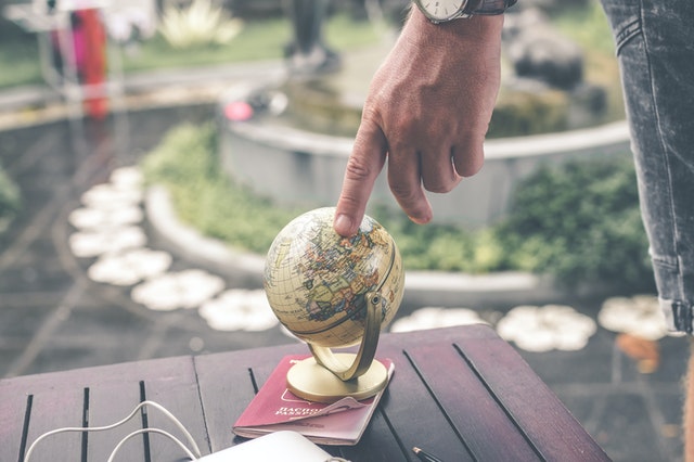 Global Careers Hub Blog Man Touching Globe